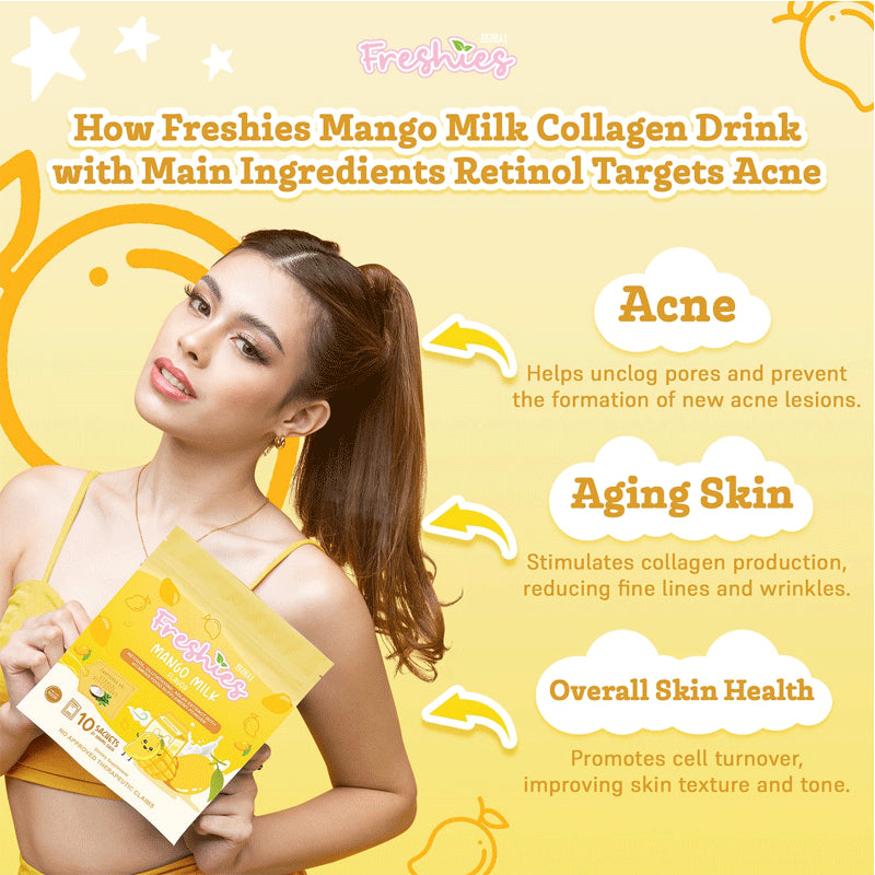 FRESHIES BEAUTY DRINK COLLAGEN MANGO MILK