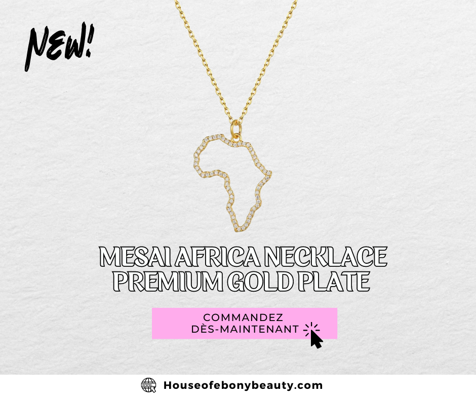 MESAI AFRICA NECKLACE PREMIUM GOLD PLATE